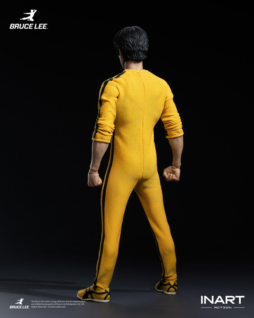 [PREORDER] INART Action Bruce Lee (Yellow Jumpsuit) 1/12 Action Figure