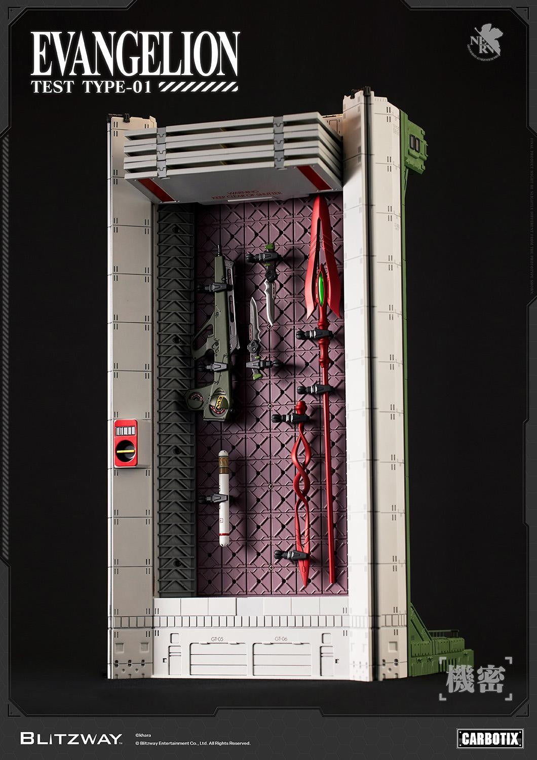 [PREORDER] Blitzway CARBOTIX Evangelion Unit‑01 Test Type