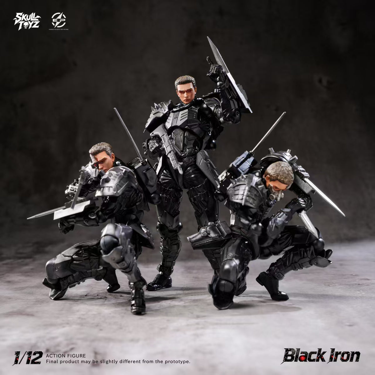 [PREORDER] Skull Toyz Black Iron (Cyber Edition) 1/12 Scale Figure