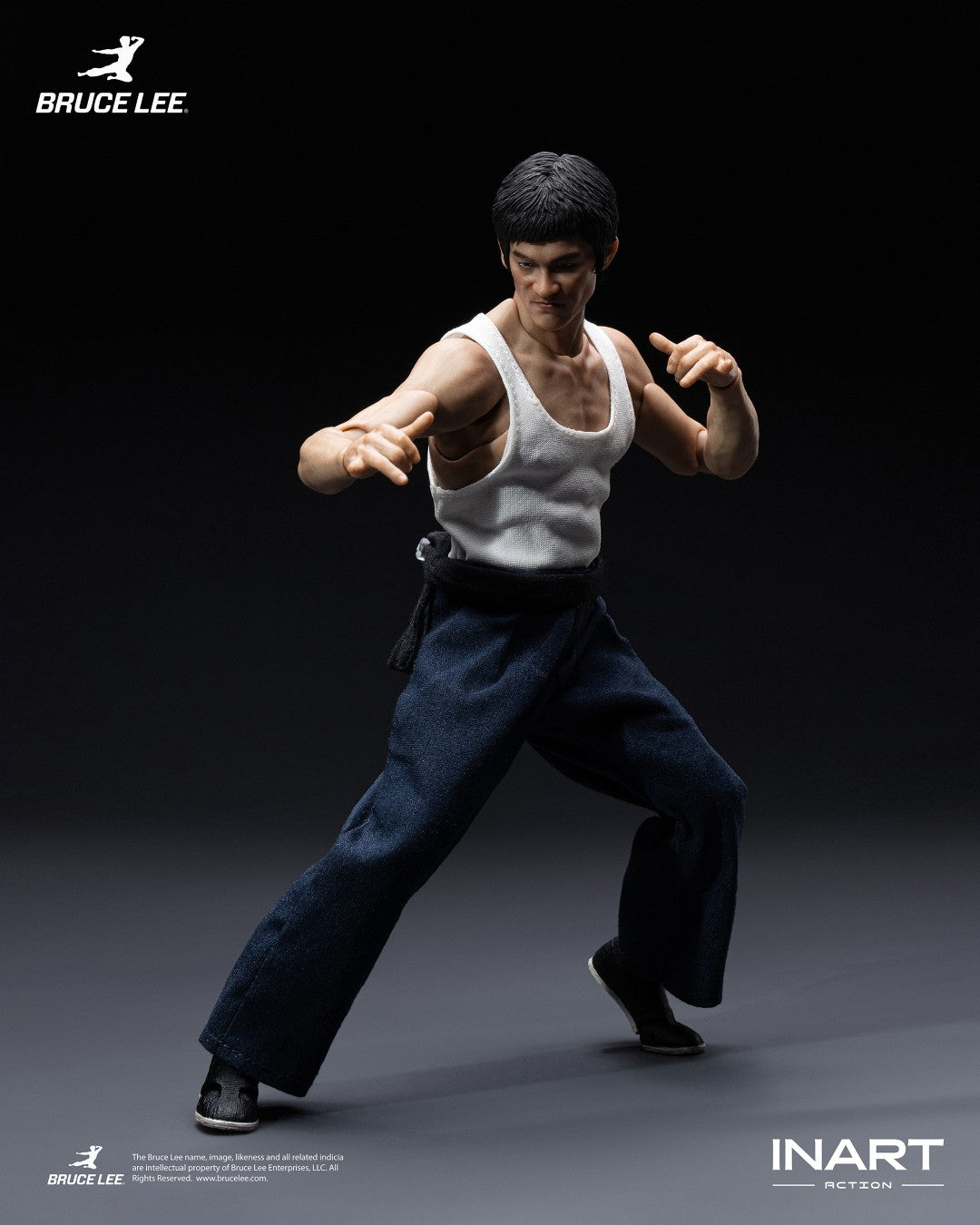 [PREORDER] INART Action Bruce Lee (Kung Fu Outfit) 1/12 Action Figure
