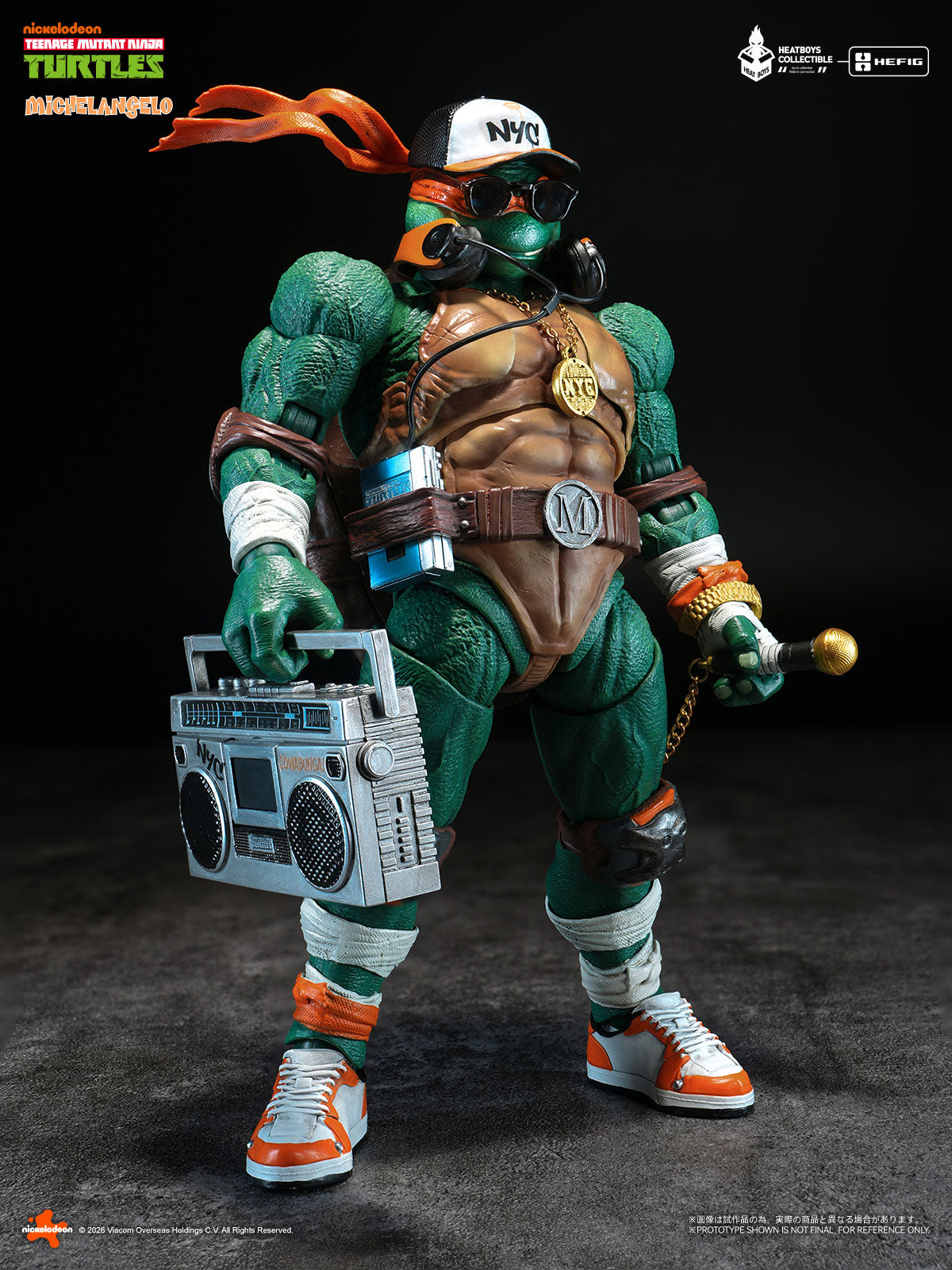 [PREORDER] HEATBOYS TMNT HEFIG Michelangelo