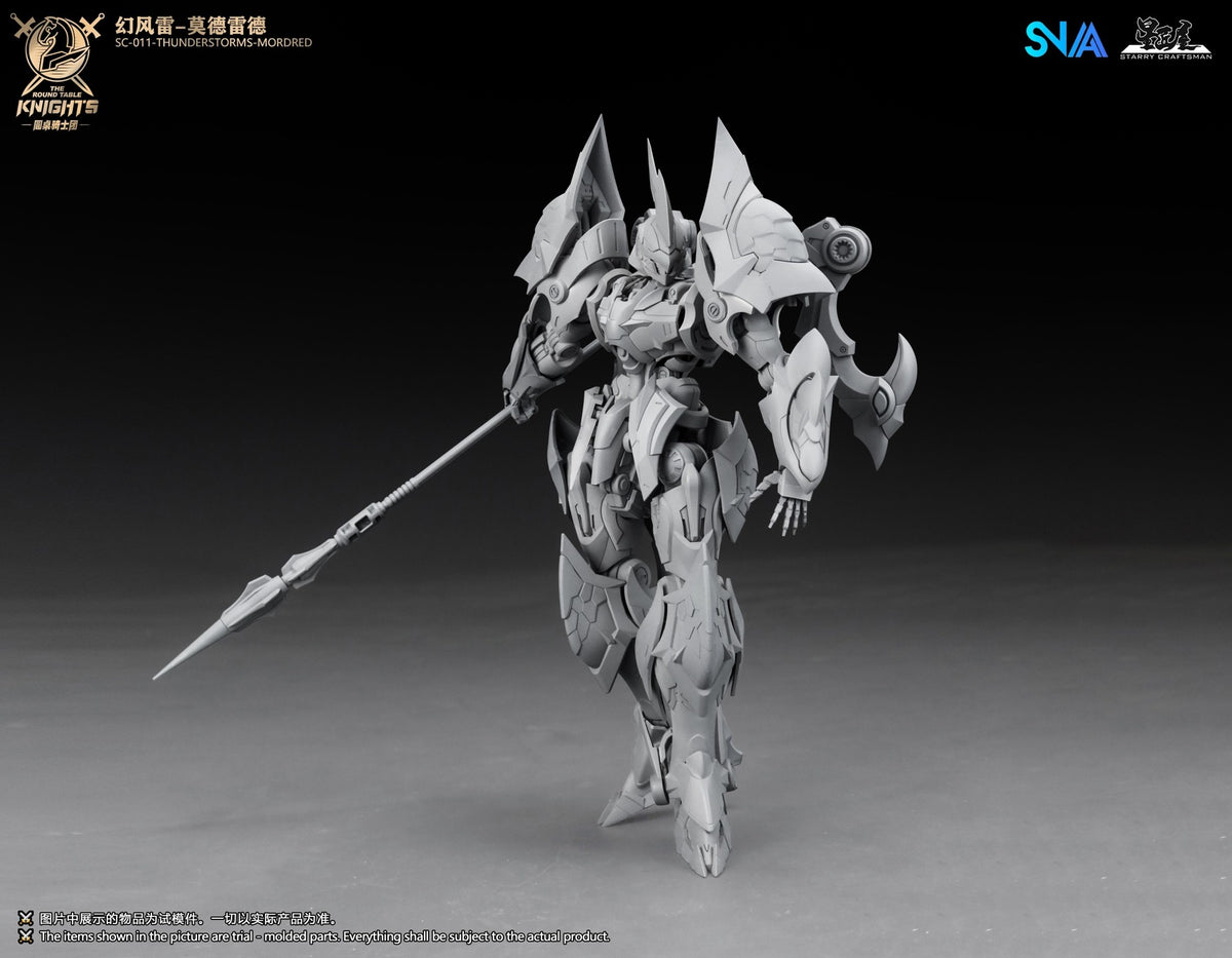 [PREORDER] SNAA 1/144 SC-011 Thundergod Morded - The Round Table Knights Model Kit