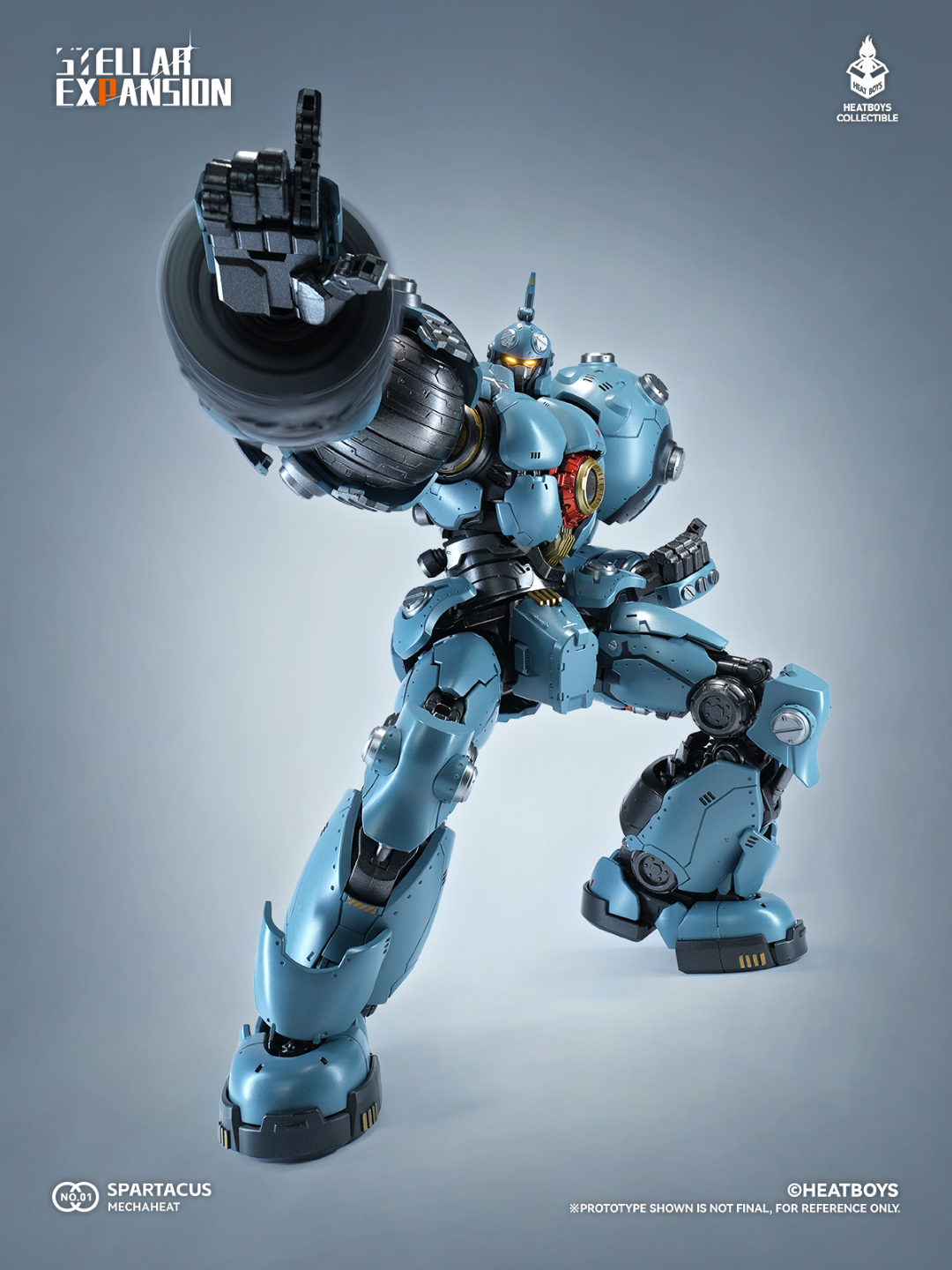 [PREORDER] Heatboys HB0083 Mechaheat Spartacus - Stellar Expansion