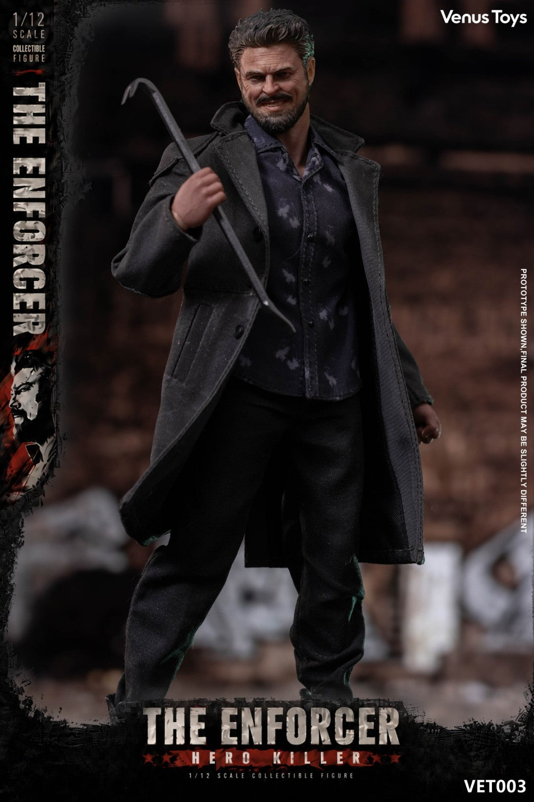 [PREORDER] Venus Toys The Enforcer 1/12 Scale Action Figure