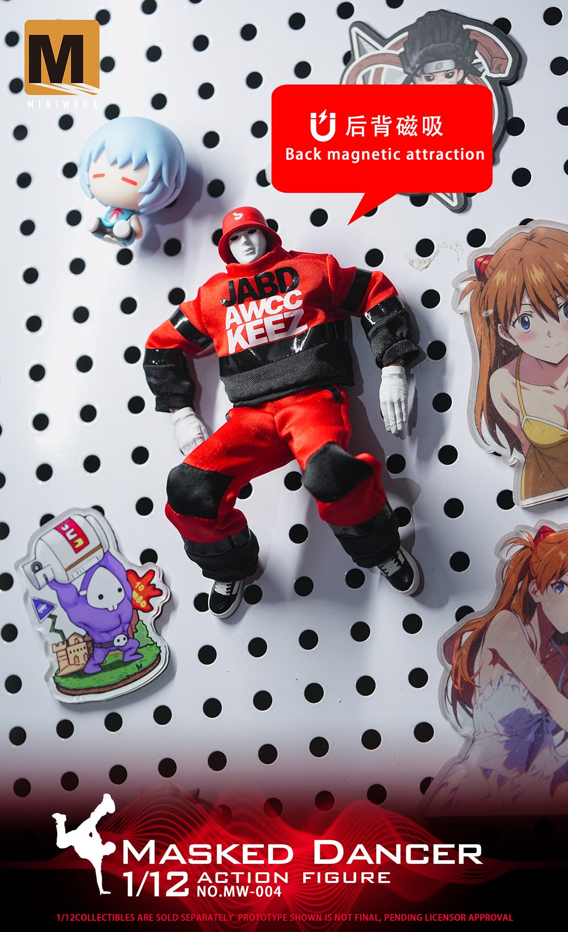 [PREORDER] Miniwork MW-004 Masked Dancer 1/12 Figure