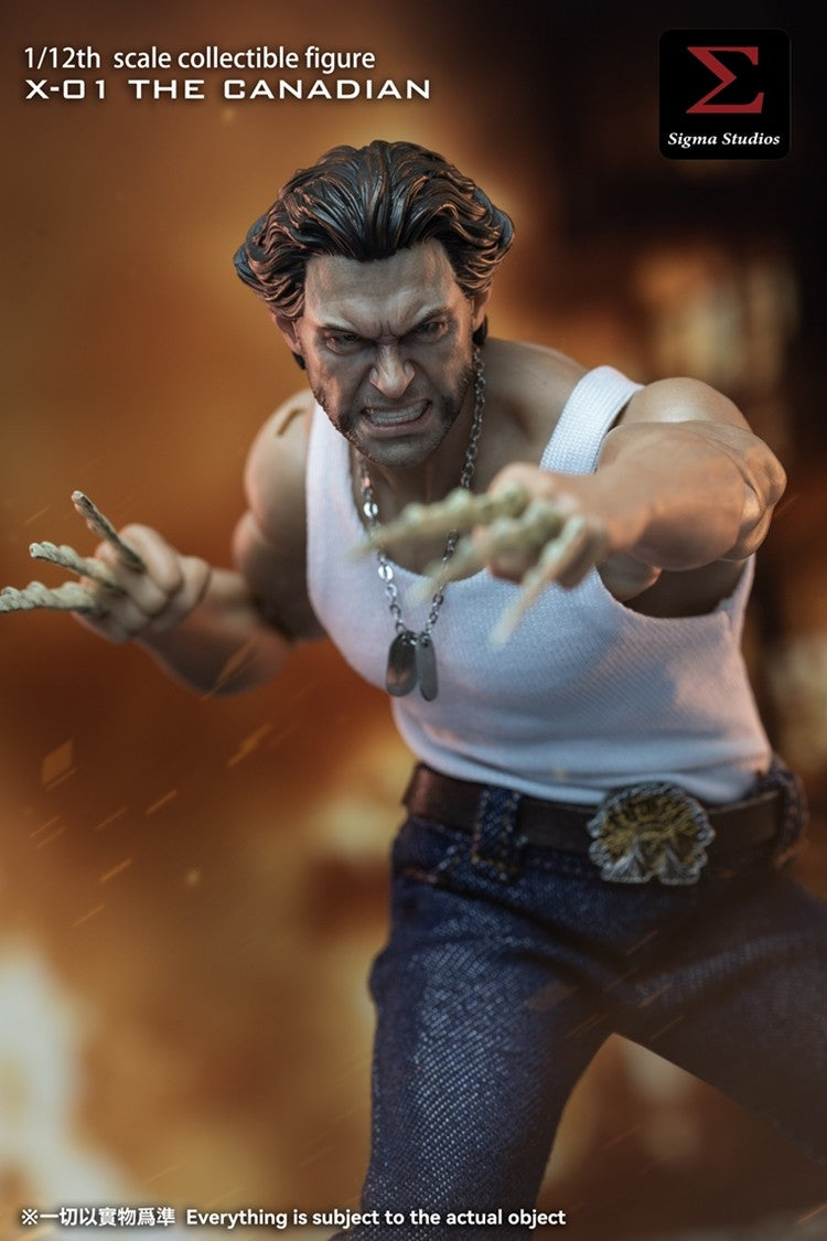 [PREORDER] Sigma Studios X-01 The Canadian 1/12 Scale Action Figure