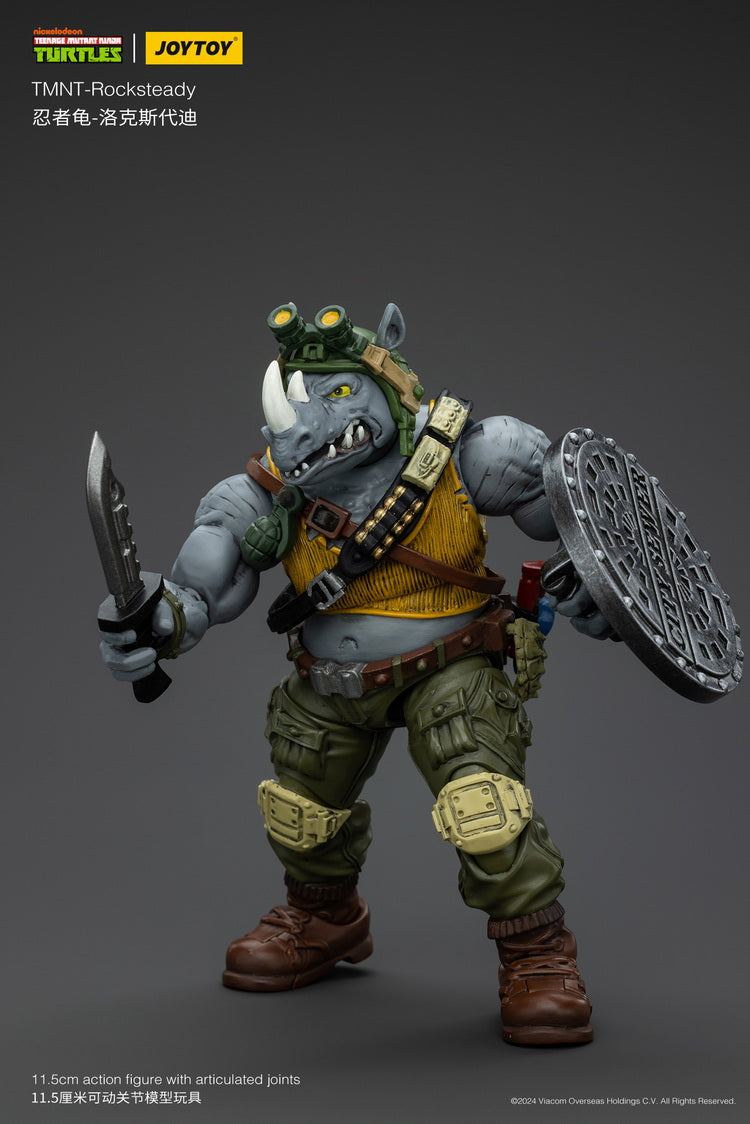 [PREORDER] JoyToy TMNT Rocksteady 1/18 Scale Figure