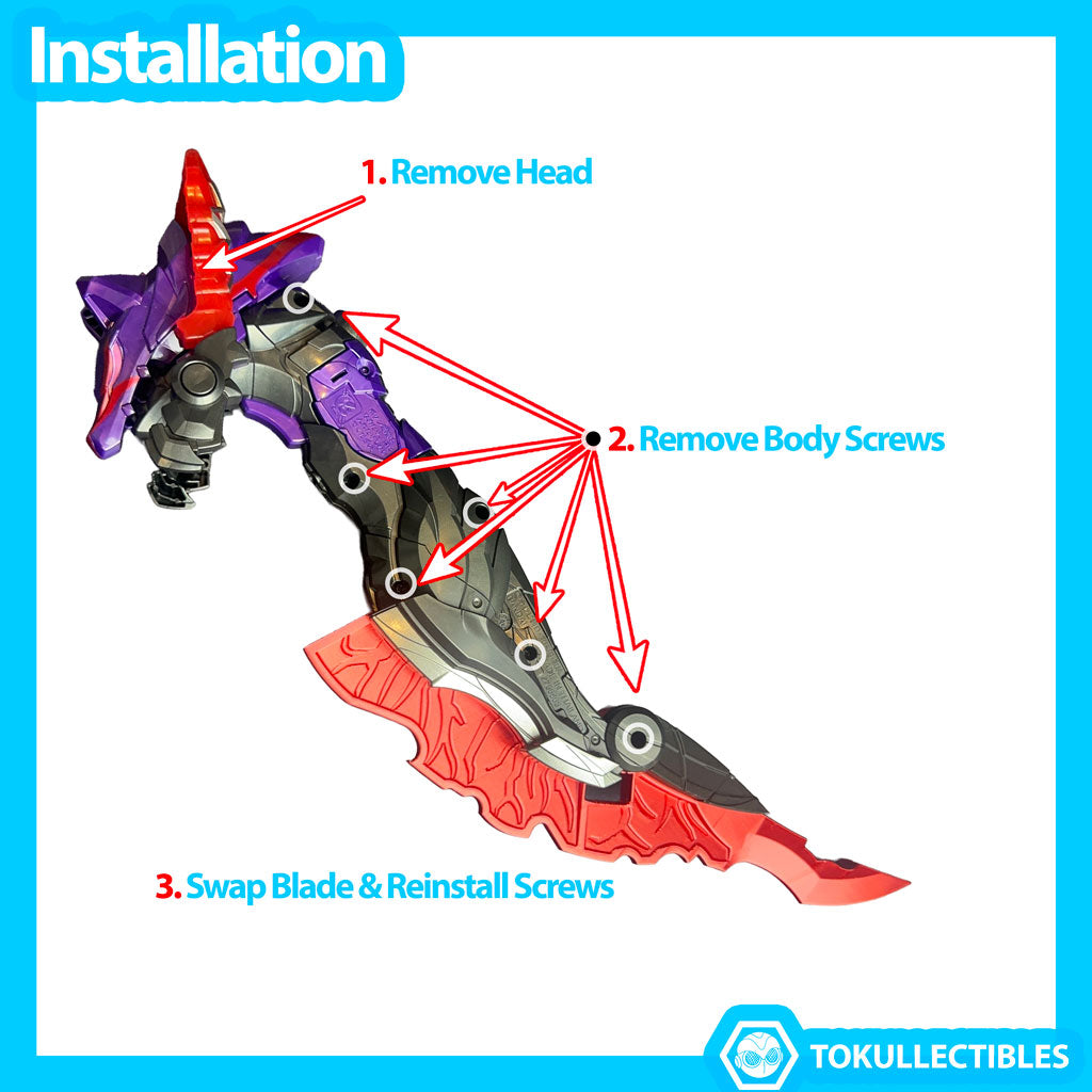 [PREORDER] Dark Wolf Decalibur Enlarged Blade Kit