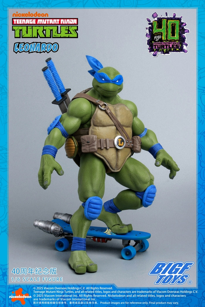 BIGF Toys Leonardo 40th Anniversary 1/6 Scale Figure