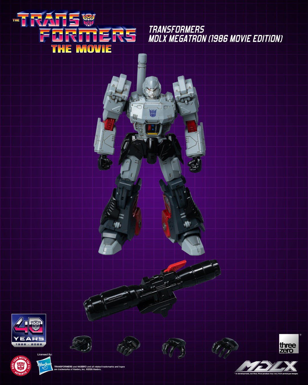 [PREORDER] MDLX Megatron (1986 Movie Edition) - Transformers