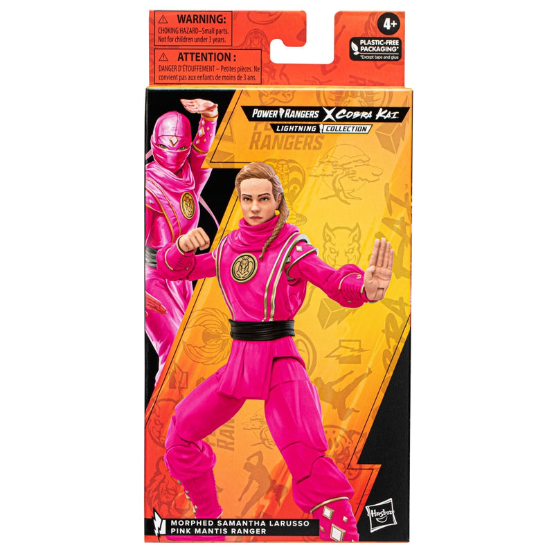 Lightning Collection Cobra Kai Samantha LaRusso Morphed Pink Mantis Ranger