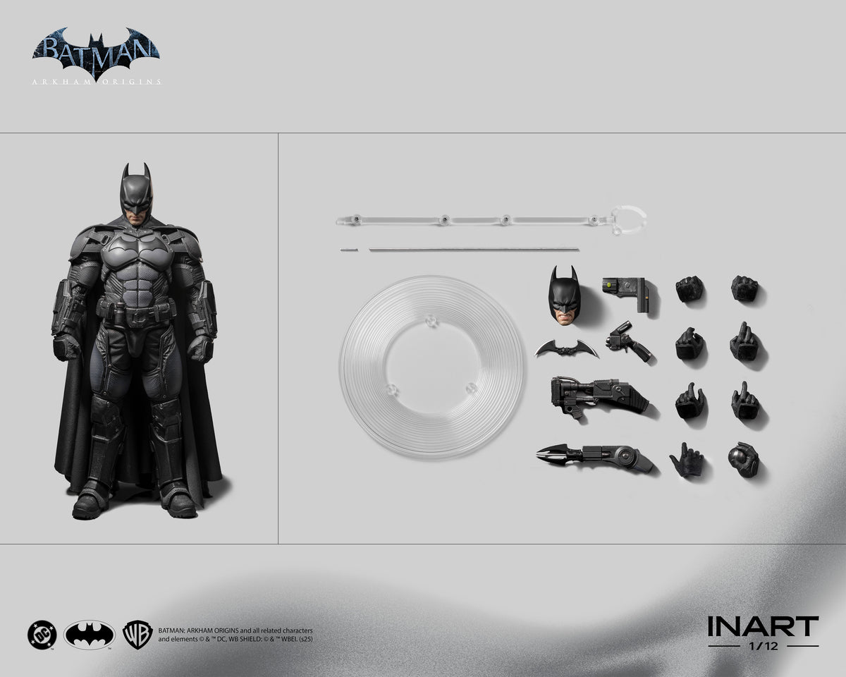 [PREORDER] INART Batman Arkham Origins 1/12 Scale Action Figure