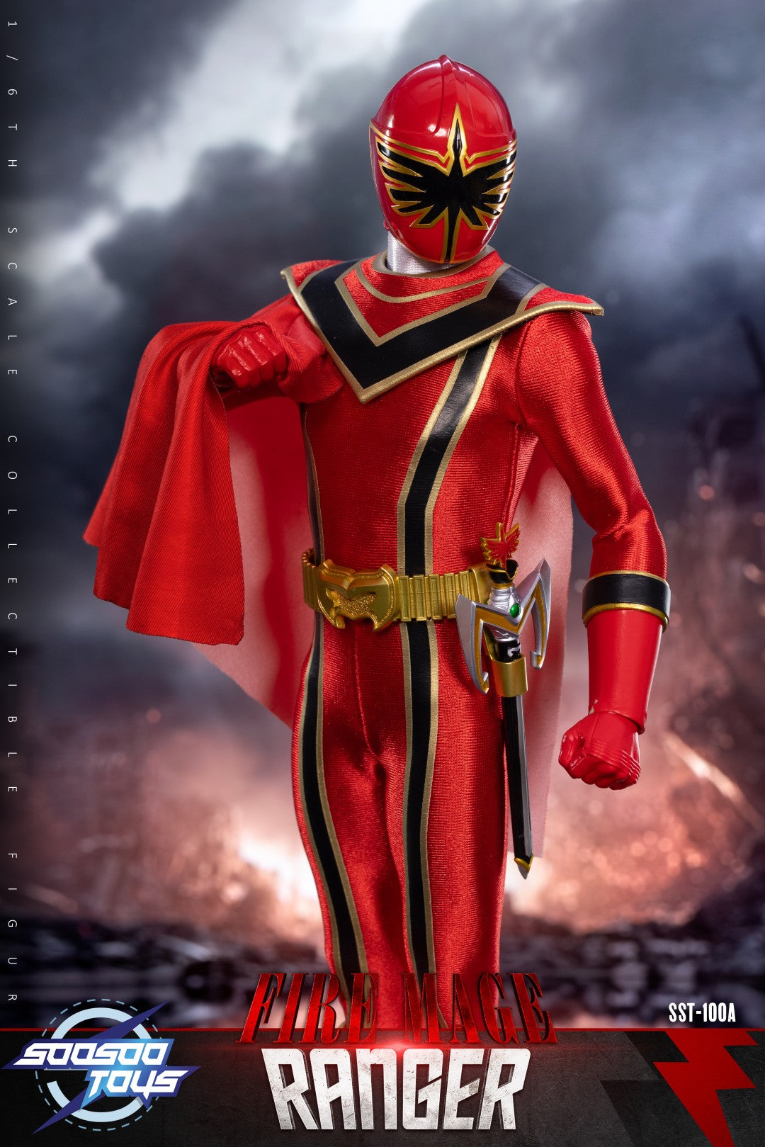 [PREORDER] Soosootoys SST100A Fire Mage Ranger 1/6 Action Figure