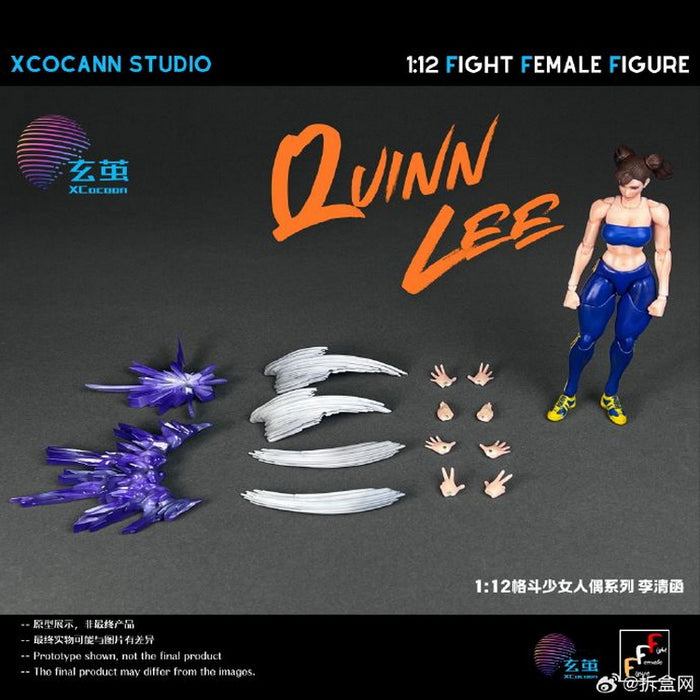 Fight Female Figure Quinn Lee + MountainMoon Accessory Kit