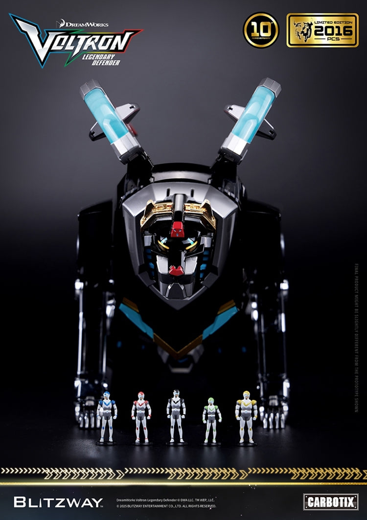 [PREORDER] Blitzway CARBOTIX Voltron Legendary Defender 10th Anniversary Limited Edition