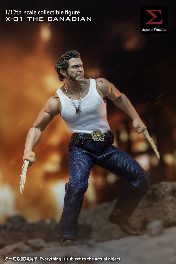 [PREORDER] Sigma Studios X-01 The Canadian 1/12 Scale Action Figure