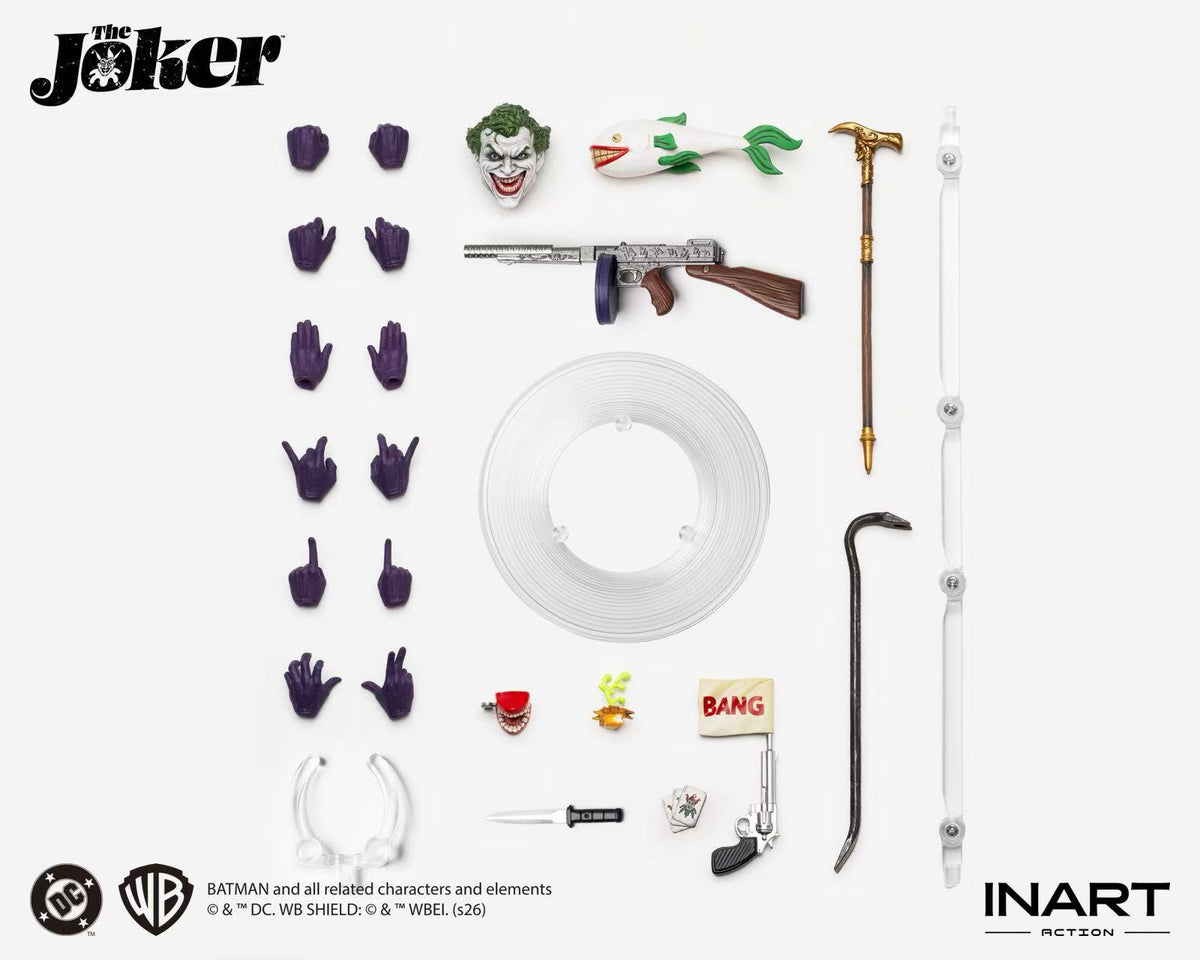 [PREORDER] INART Action The Joker 1/12 Action Figure