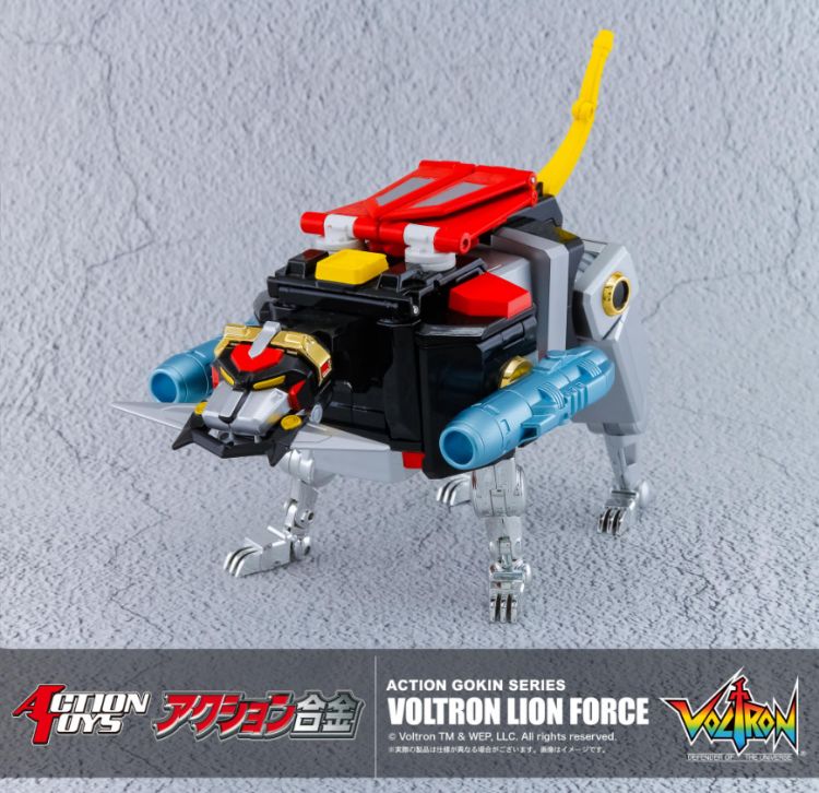 [PREORDER] Action Gokin Voltron Lion Force GoLion