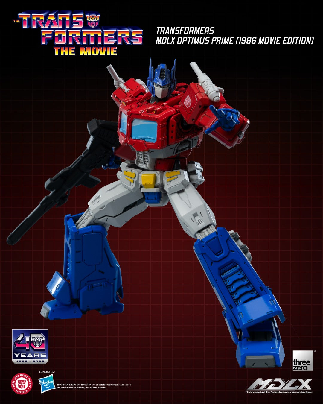 [PREORDER] MDLX Optimus Prime (1986 Movie Edition) - Transformers