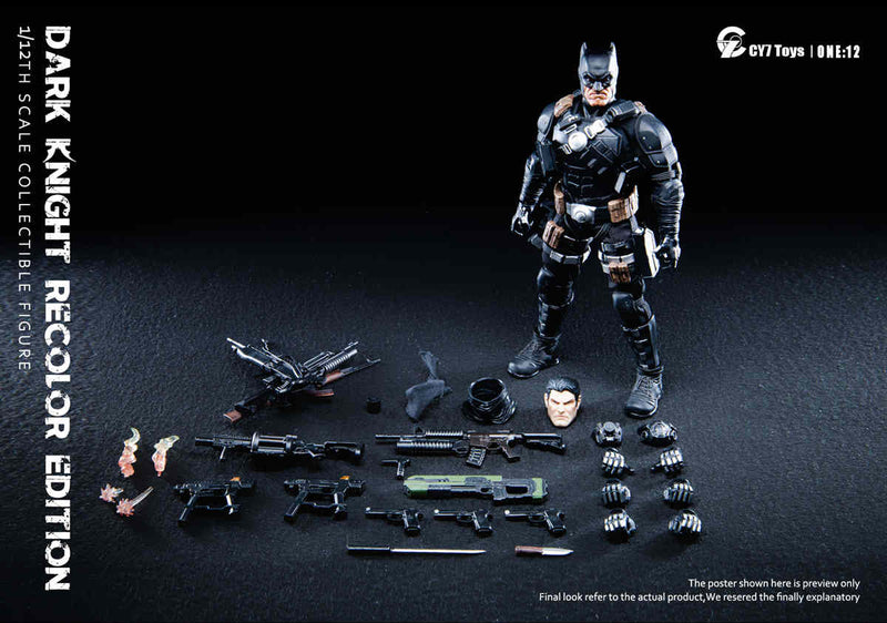 [PREORDER] CY7 Toys Dark Knight Recolor Edition 1/12 Scale Action Figure