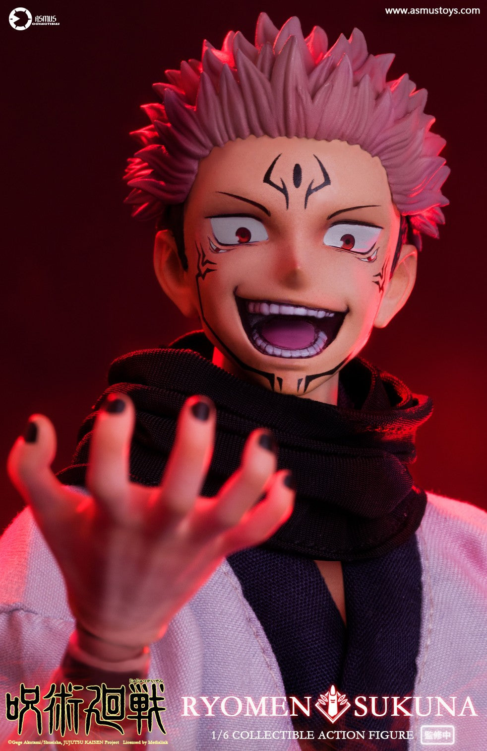 [PREORDER] Asmus Toys Ryomen Sukuna - Jujutsu Kaisen S2 1/6 Collectible Figure
