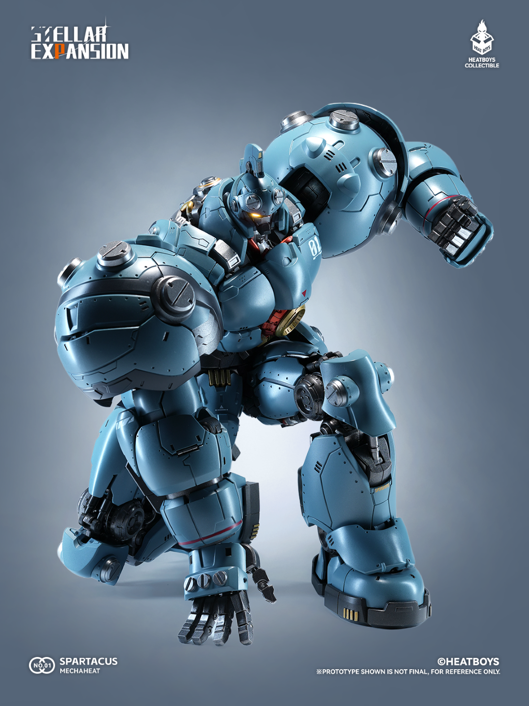 [PREORDER] Heatboys HB0083 Mechaheat Spartacus - Stellar Expansion