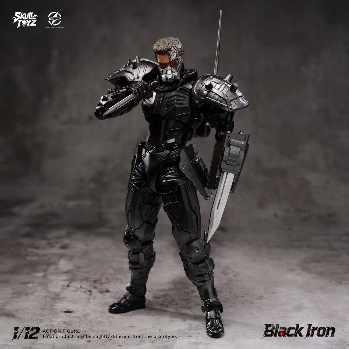 [PREORDER] Skull Toyz Black Iron (Cyber Edition) 1/12 Scale Figure