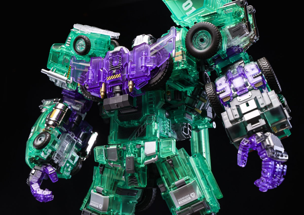 [PREORDER] Mecha Invasion Giant Legion GLA-01-06C Titan Crystal Version