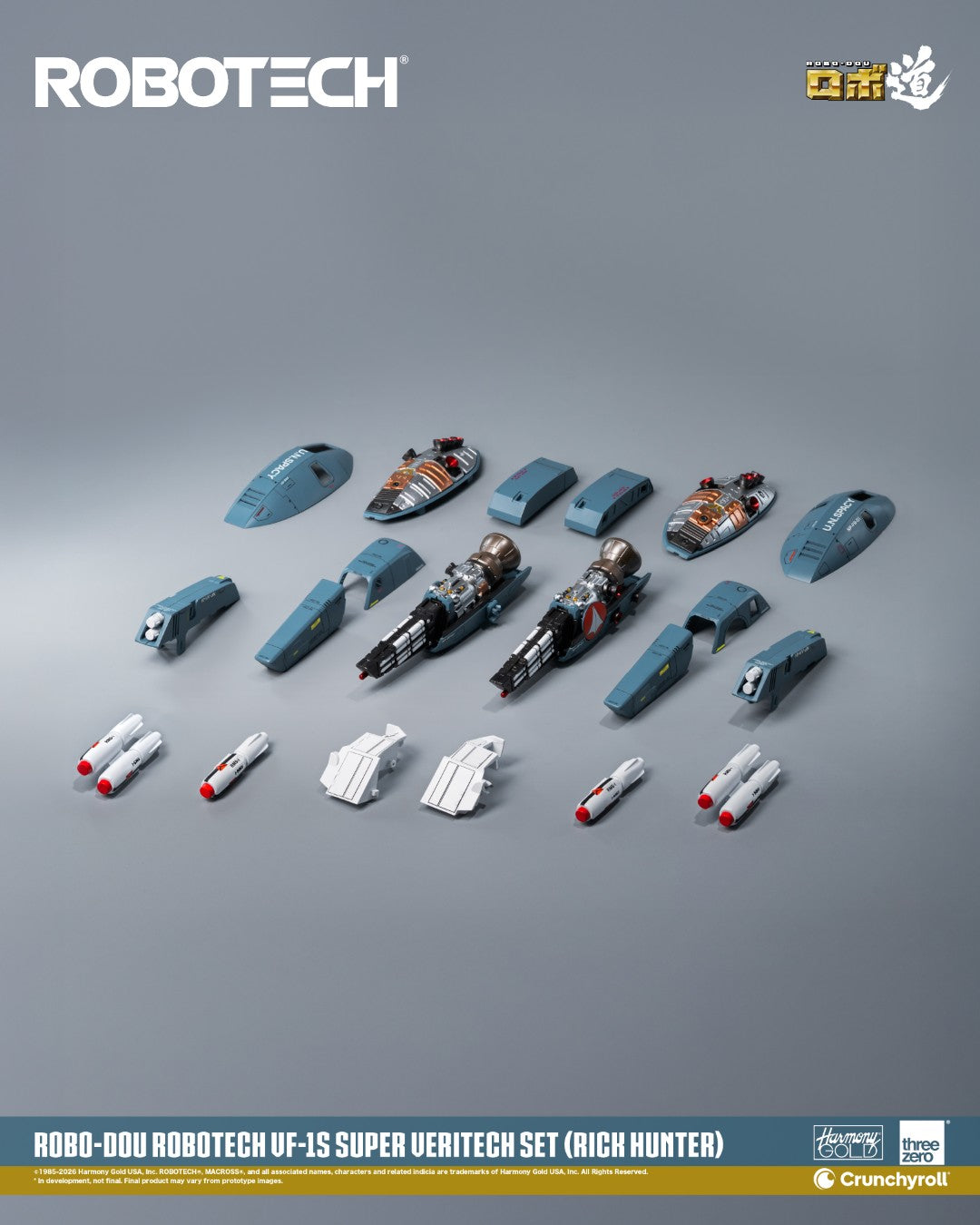 [PREORDER] ROBO-DOU ROBOTECH VF‐1S Super Veritech Set (RICK HUNTER)