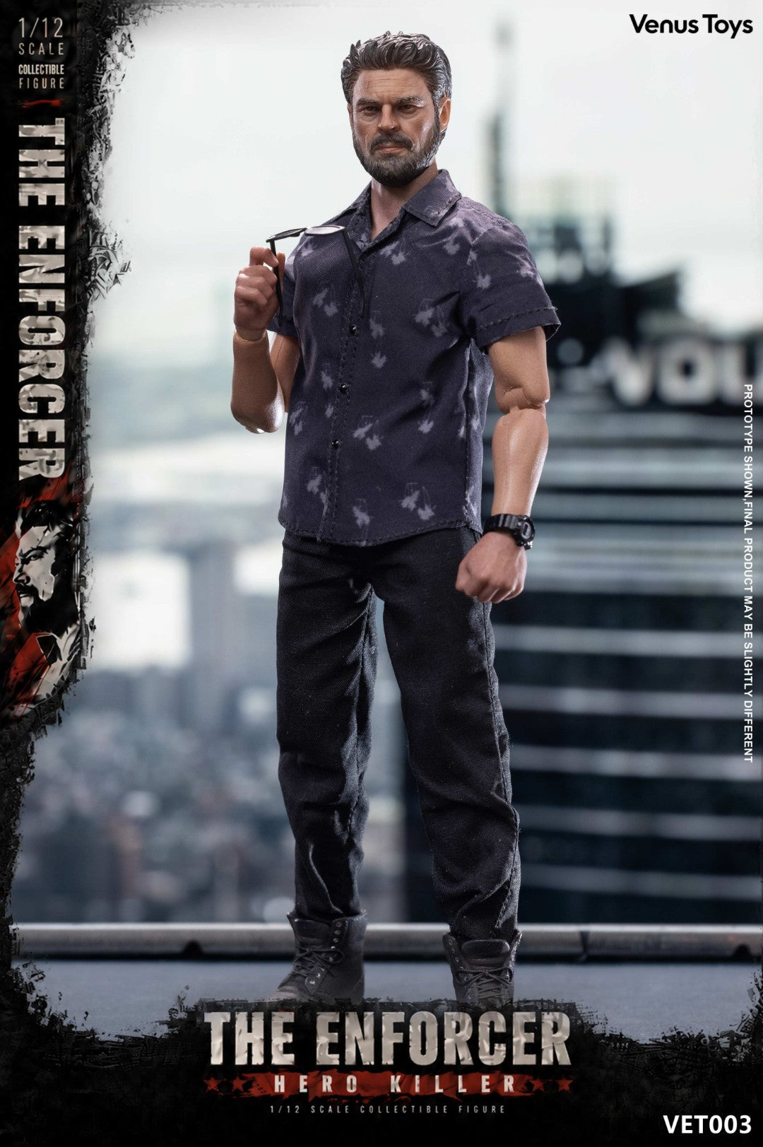 [PREORDER] Venus Toys The Enforcer 1/12 Scale Action Figure