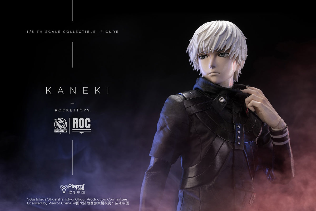 [PREORDER] ROCKET TOYS Ken Kaneki Battle Suit Ver - Tokyo Ghoul 1/6 Scale Action Figure