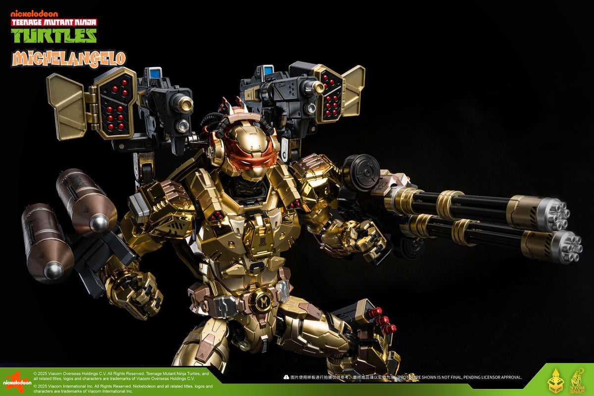 Heatboys TMNT HB0092 Michelangelo Mecha - Golden Ver