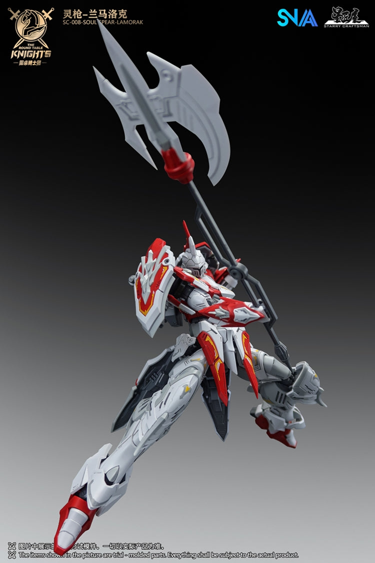 SNAA 1/144 SC-008 Soul Spear Lamorak - The Round Table Knights Model Kit