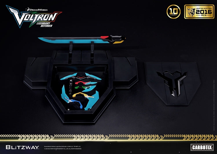 [PREORDER] Blitzway CARBOTIX Voltron Legendary Defender 10th Anniversary Limited Edition