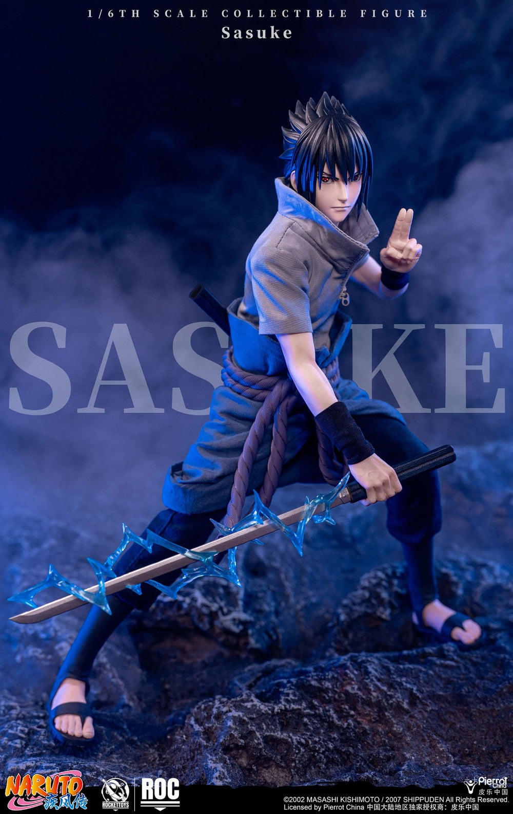 ROCKET TOYS Sasuke Uchiha 1/6 Scale Action Figure