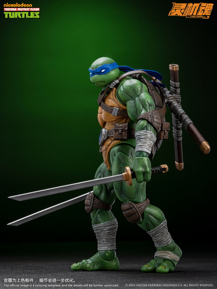 [PREORDER] LINGJIHUN Ninja Turtles Series Leonardo Action Figure