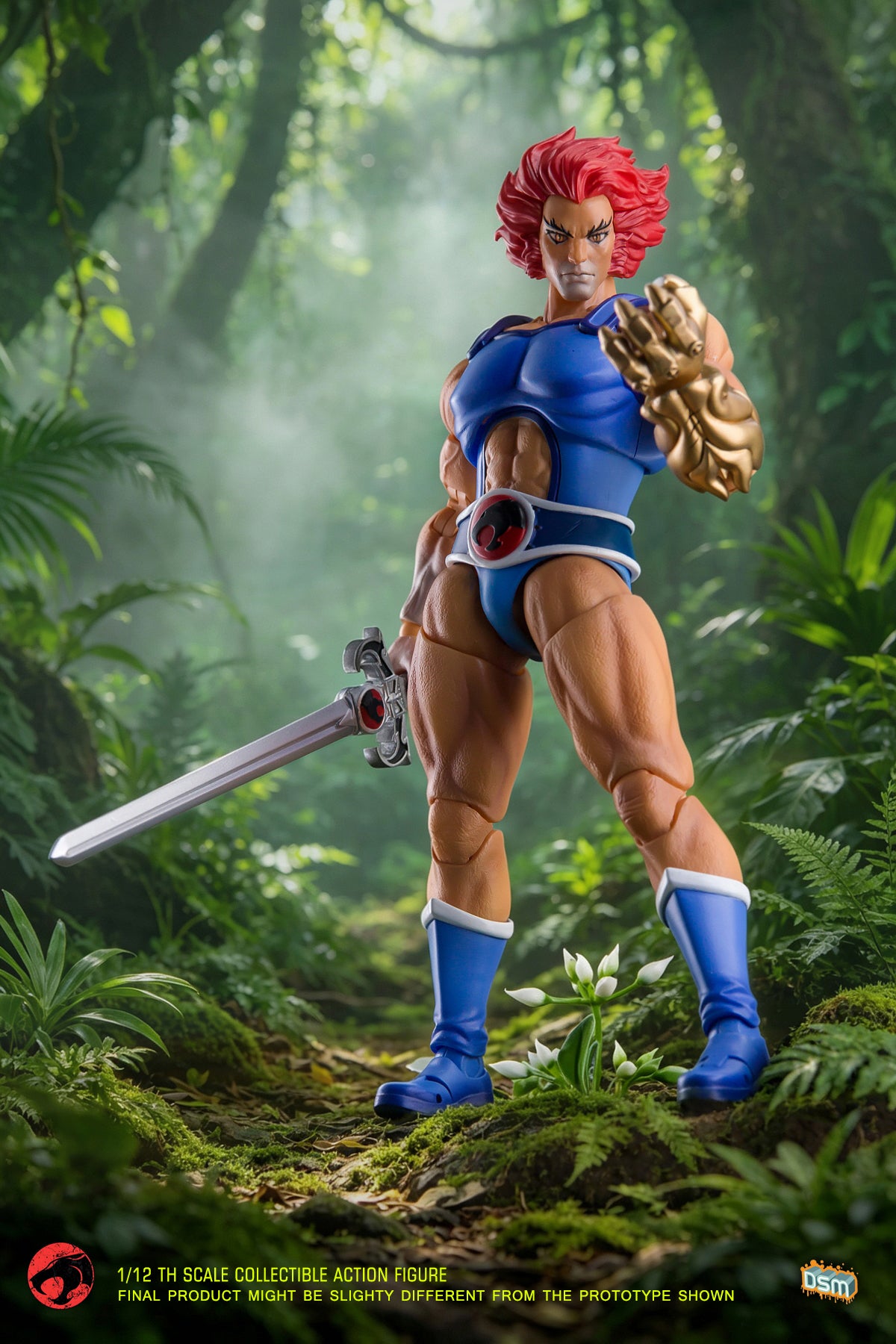 [PREORDER] DSM Lion-O 1/12 Action Figure