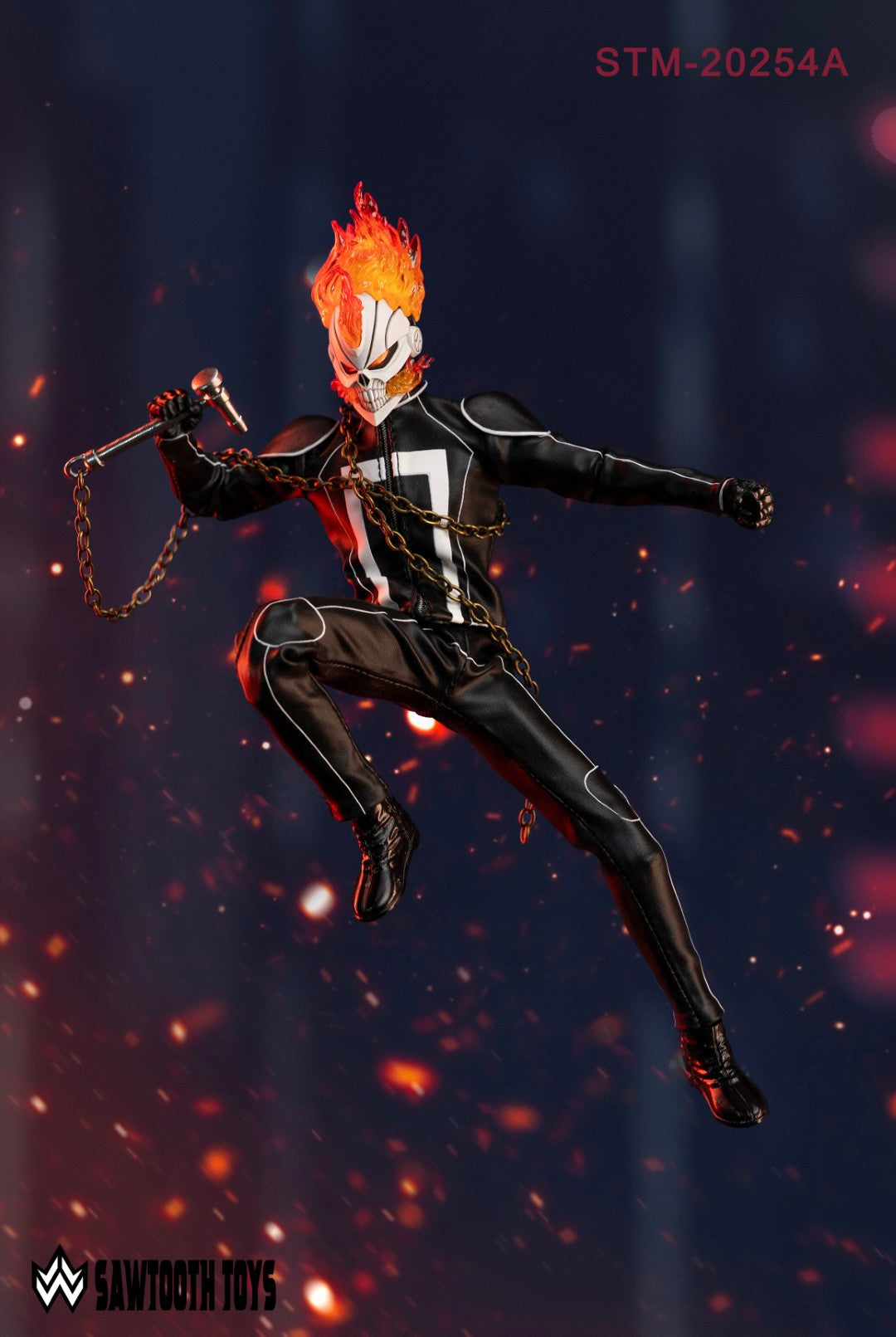 [PREORDER] SawTooth Toys Flame Head Knight 1/12 Scale Action Figure