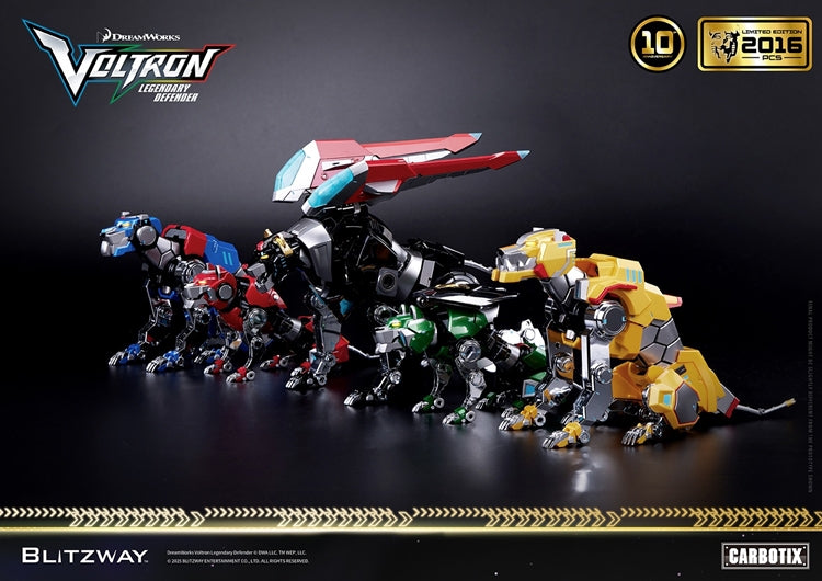 [PREORDER] Blitzway CARBOTIX Voltron Legendary Defender 10th Anniversary Limited Edition
