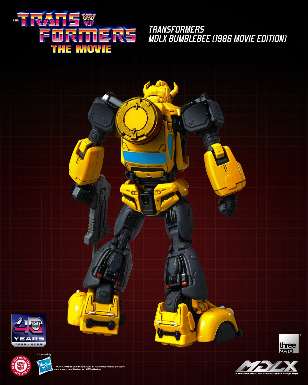 [PREORDER] MDLX Bumblebee (1986 Movie Edition) - Transformers