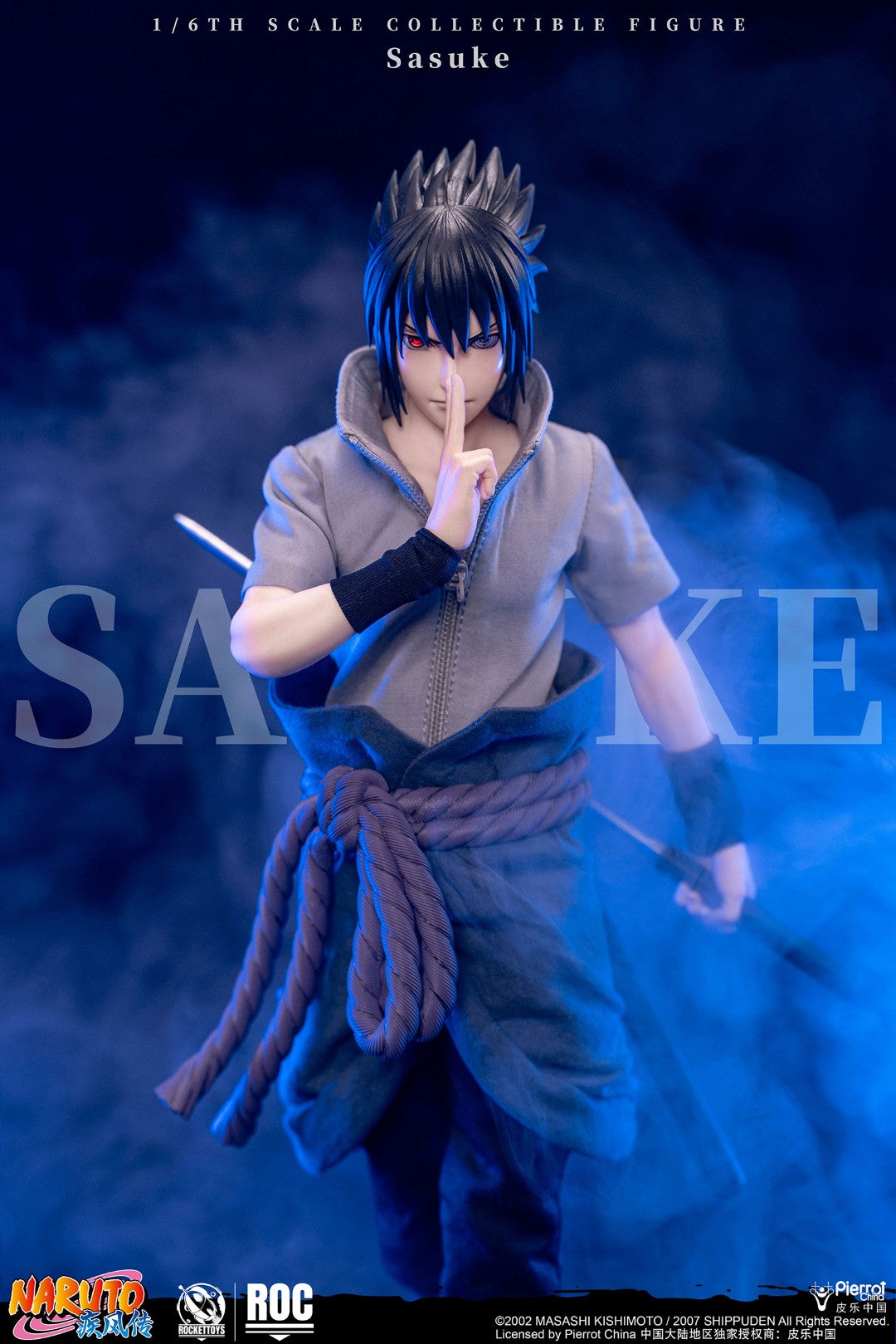 [PREORDER] ROCKET TOYS Sasuke Uchiha 1/6 Scale Action Figure