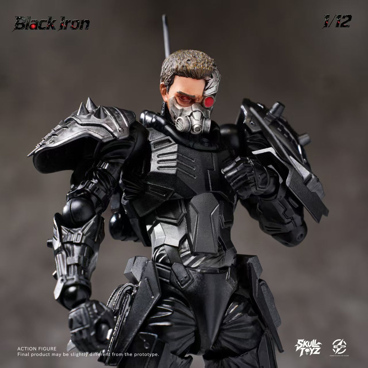 [PREORDER] Skull Toyz Black Iron (Cyber Edition) 1/12 Scale Figure