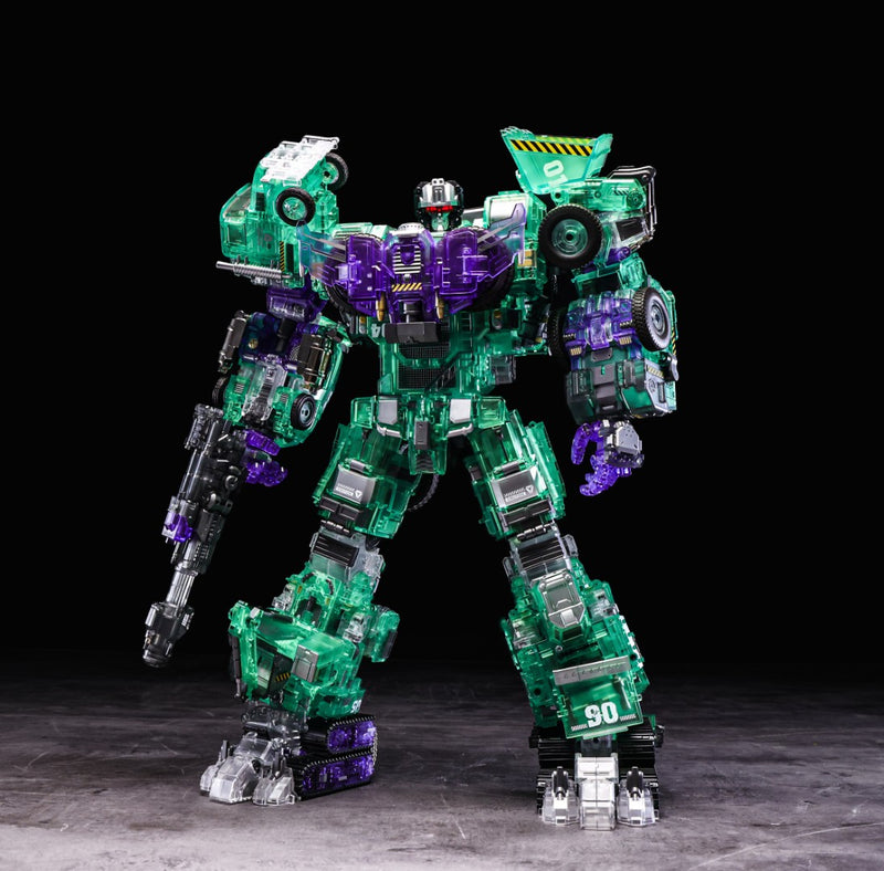 Mecha Invasion Giant Legion GLA-01-06C Titan Crystal Version