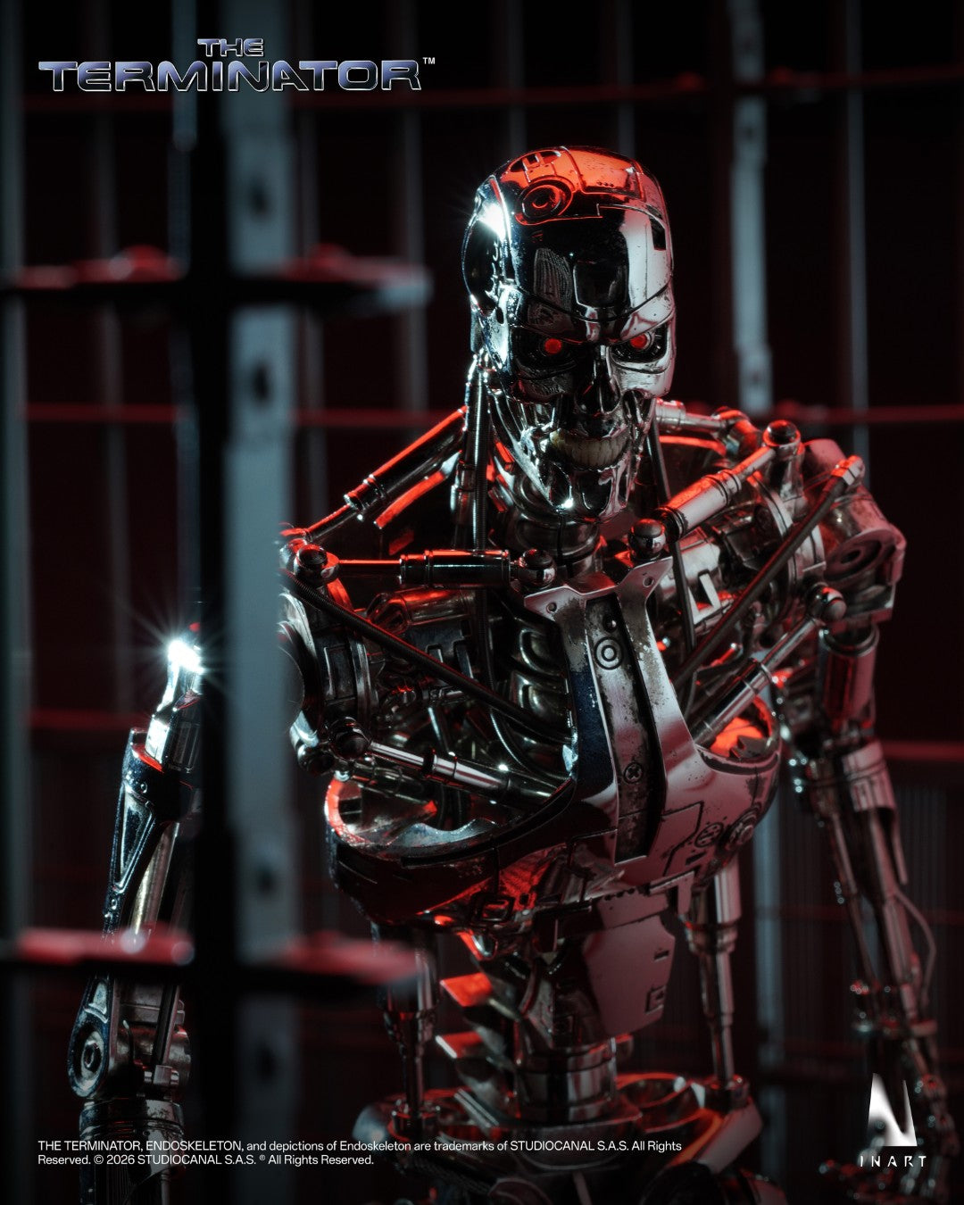 [PREORDER] INART T-800 Endoskeleton 1/6 Collectible Figure - The Terminator