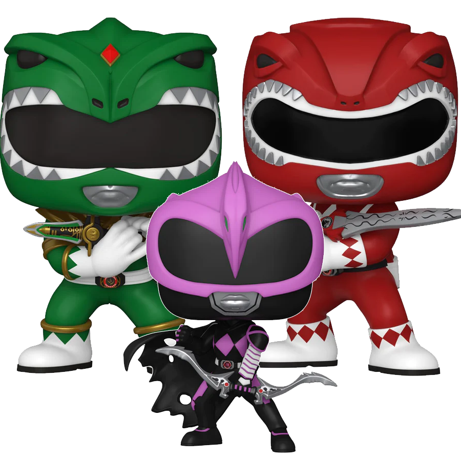 Funko Power Rangers Mini Mighty Morphin Power Rangers – Tagged
