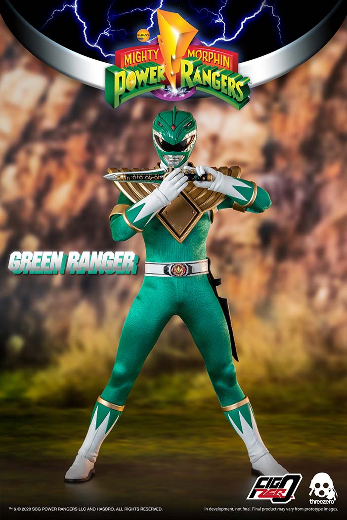 FigZero Power Rangers Green Ranger 1/6 Figure (Reissue)