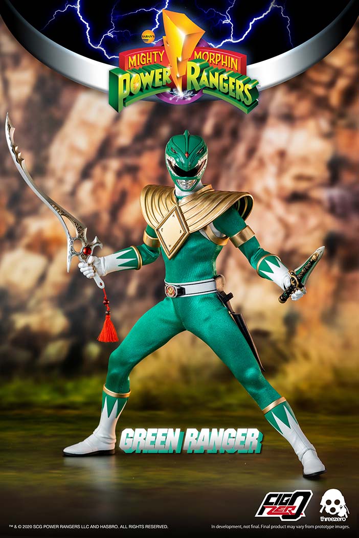 FigZero Power Rangers Green Ranger 1/6 Figure (Reissue)