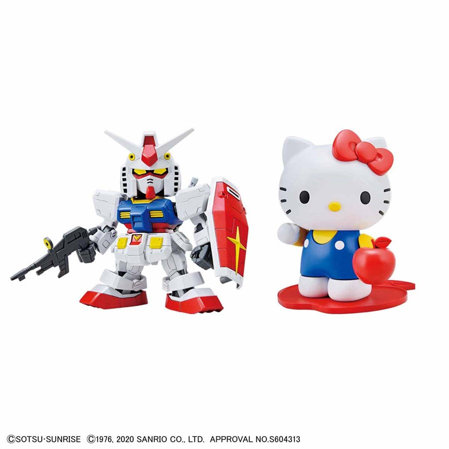 [PREORDER] Hello Kitty RX-78-2 Gundam [SD EX-STANDARD] (Reissue)