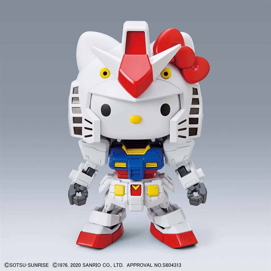 [PREORDER] Hello Kitty RX-78-2 Gundam [SD EX-STANDARD] (Reissue)