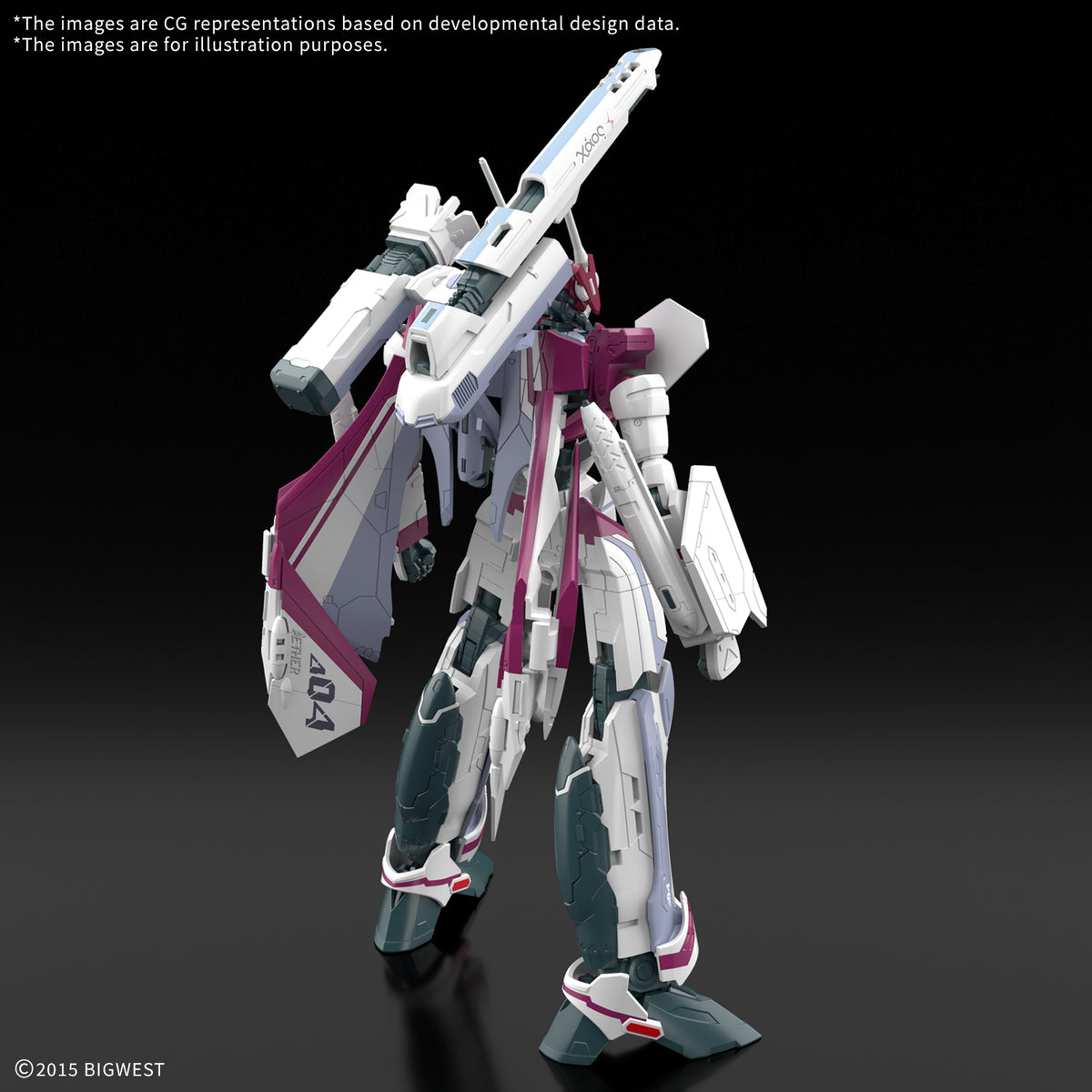 [PREORDER] HG 1/100 VF-31C Siegfried (Mirage Farina Jenius Use)